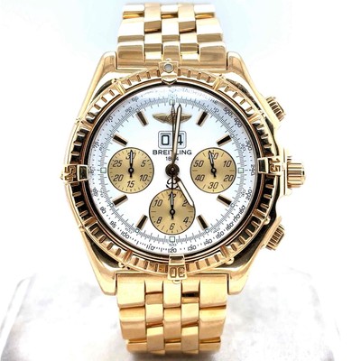 Breitling Crosswind Special Automatic 44mm 18k Yellow Gold Men's