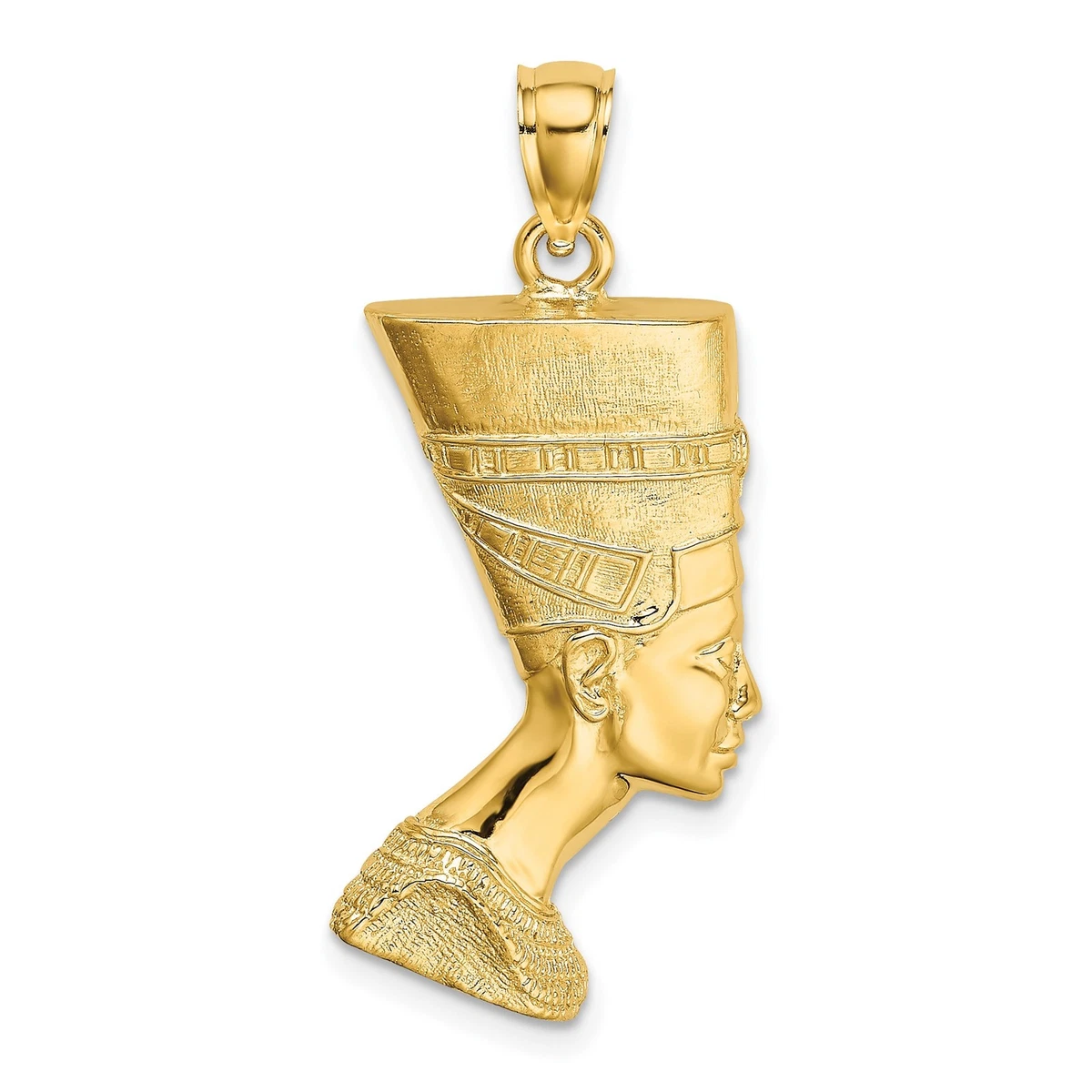 Nefertiti Gold Pendant Indiana Fine Diamond Necklaces & Pendants