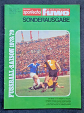 Fuwo Sonderausgabe 1978/79 DDR Oberliga Fußball Sportecho Erfurt Jena Dynamo FCM