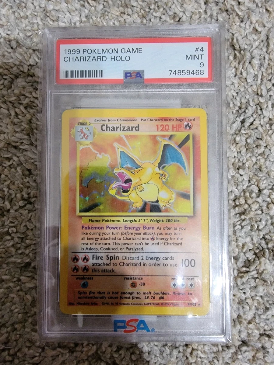 Charizard Pokémon TCG Holo Rare Base Set Individual Collectible