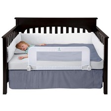 33x16 Inches Toddler Crib Bed Rail with  Safety Features