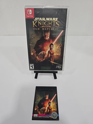 Star Wars Knights of the Old Republic Nintendo Switch SEALED + LIMITED RUN CARD