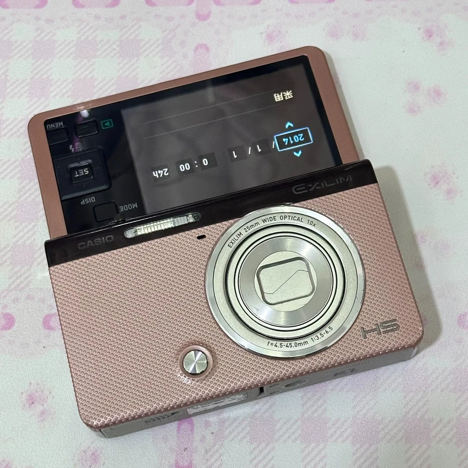 CASIO Digital Camera EXILIM EX-ZR50 Compact Pink Bluetooth Wi-Fi - Image 4 of 4