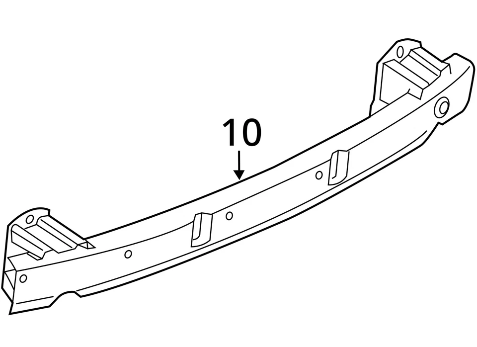 (SOLO RECOGIDA LOCAL) Refuerzo de parachoques trasero compatible con BMW 750i 2050527 16-19 Foto 4 de 4