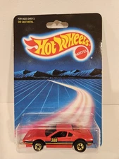Hot Wheels Street Beast #3975 MOC Red Ferrari 308 w/Gold BW rare front spoiler!!
