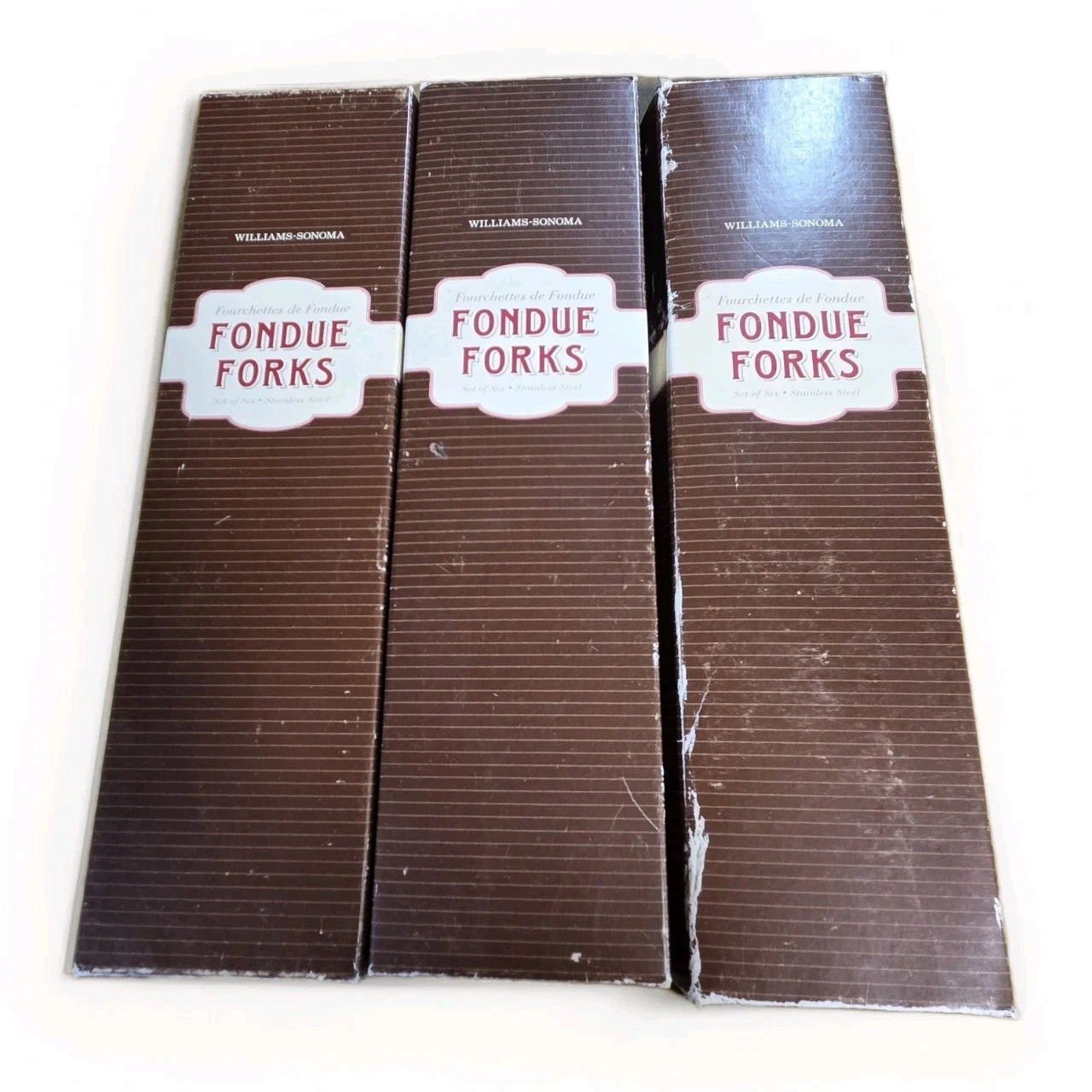 3 Pk/ 18 Vintage Fondue Fork Sets William Sonoma
Opens in a new window or tab
