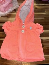 Girls 3 Month Carters Coral Swimsuit Coverup