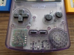 Nintendo GBC CGB-001 AP w/ Pokemon Blue & Yellow games, game boy color USA