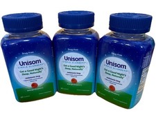 Unisom Simple Slumbers Gummies Melatonin 5 mg 60 Ct Midnight Raspberry 3 PACK