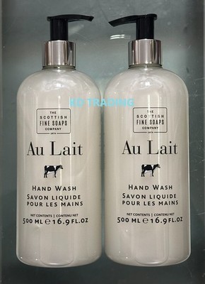 (2-Pack) THE SCOTTISH FINE SOAPS ~ Au Lait SIGNATURE Organic Milk HAND WASH