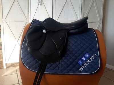 Stubben Zaria Optimum Monoflap Saddle 18''/28cm PRISTINE