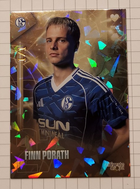 Finn Porath 1/1 FC Schalke 04 1904 Ein Leben Lang Ultimate Dropz