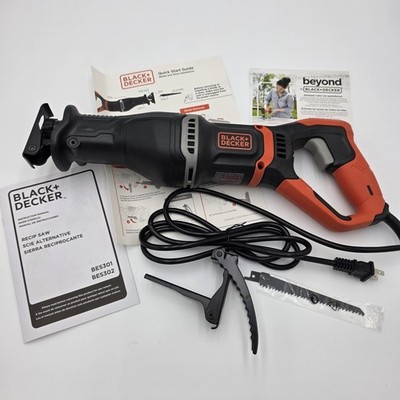 NIB Black and Decker Corded Reciprocating Saw 7Amp BES302