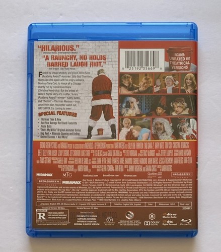 Bad Santa 2 (Blu-ray, 2016, Unrated) - Imagen 2 de 3