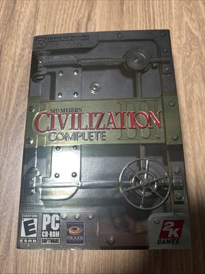 Sid Meiers Civilization III Complete (PC 2004) Boxed 3 CDs