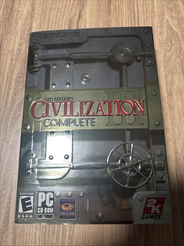 Sid Meiers Civilization III Completo (PC 2004) En Caja 3 CD - Imagen 1 de 4