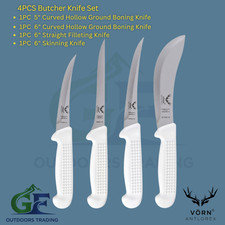 Vorn Antlorex 4PCS Butcher Knife Set Boning Fillet Skinning 5" 6" Knives