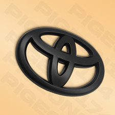 Black Front Grille Emblem Overlay Kit For 4runner Badge Anti-scratch Protector Black Front Grille Emblem Overlay Kit For 4runner Badge Anti-scratch Protector