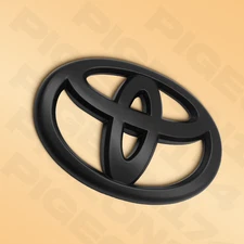 Black Front Grille Emblem Overlay Kit For 4runner Badge Anti-scratch Protector