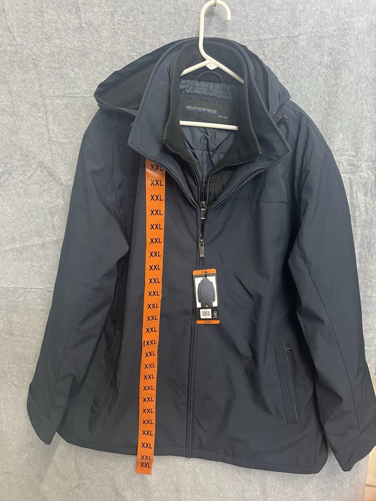 Weatherproof Men's Stetch Ultratech Windproof and Water Resistant Jacket US XXL