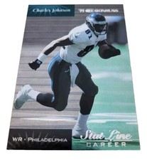 1999 Donruss Stat Line Career #99 Charles Johnson Philadelphia Eagles Card (D2