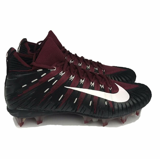 Nike Alpha Menace Elite sz17 Black Maroon 877140 601 Football Cleat Vapor SAMPLE | eBay
