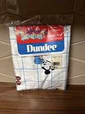 Disney Babies Crib Sheet 28  X 52   NWT Stretch End Mickey Minnie 1984 Cotton