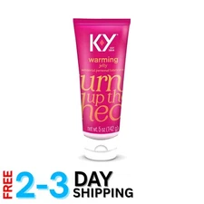 Warming Jelly Lube Glycol 5 fl oz Sensual Use Discreet Packaging Comfort