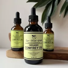 Comfrey Oil | Organic | Lemon Balm + Coconut Oil | High Potency