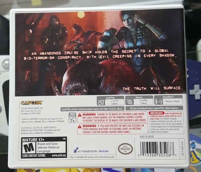 Nintendo 3DS・Biohazard revelations セット売り $_57.JPG?set_id=880000500F