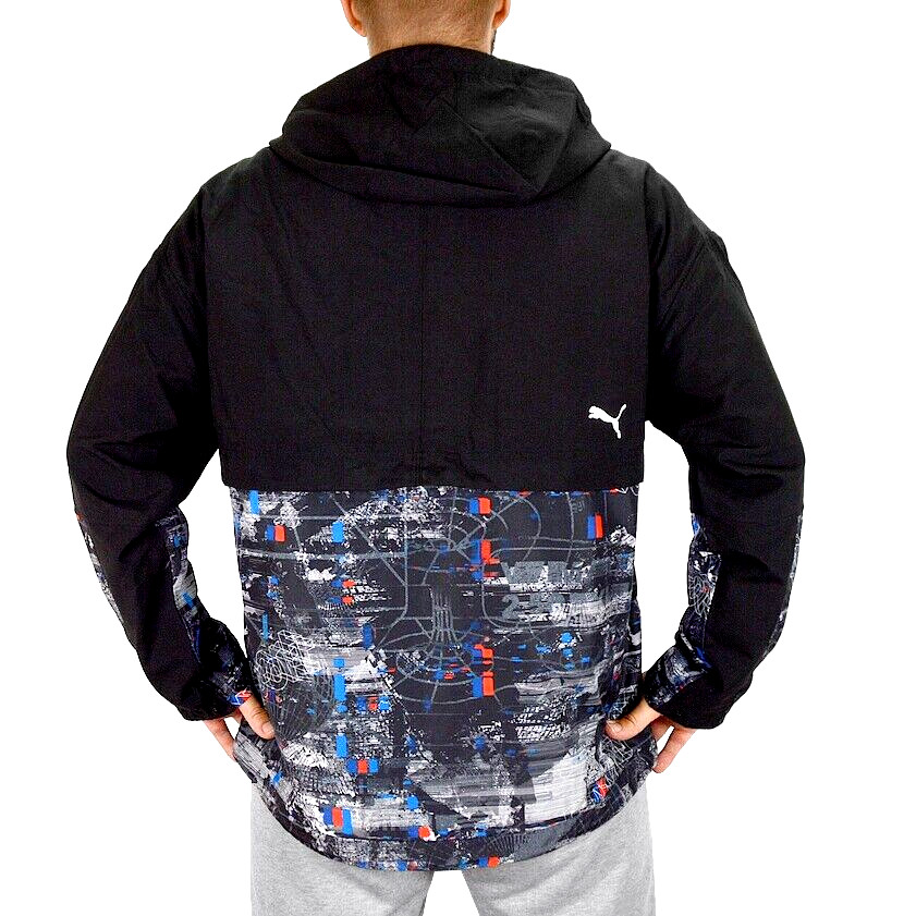 Puma BMW M Motorsport Men's All Weather Jacket Windbreaker Transition Windbreaker NEW image 2