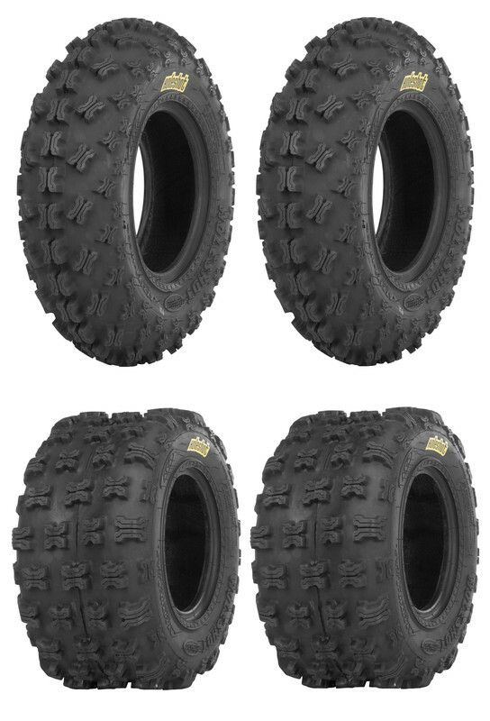 New Complete Set of ITP Holeshot GNCC Tires - 2008-2014 Honda