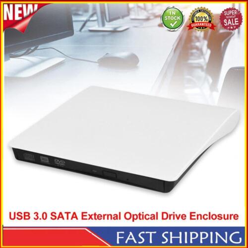 12.7mm USB 3.0 SATA External DVD CD-ROM RW Player Optical Drives Enclosure - Bild 1 von 14