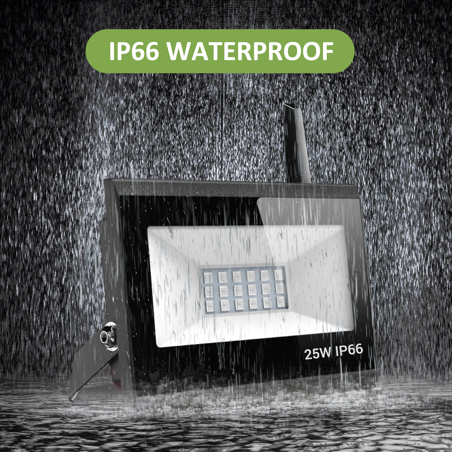 25W RGB LED Fluter Strahler Flutlicht Garten Lampe Scheinwerfer APP