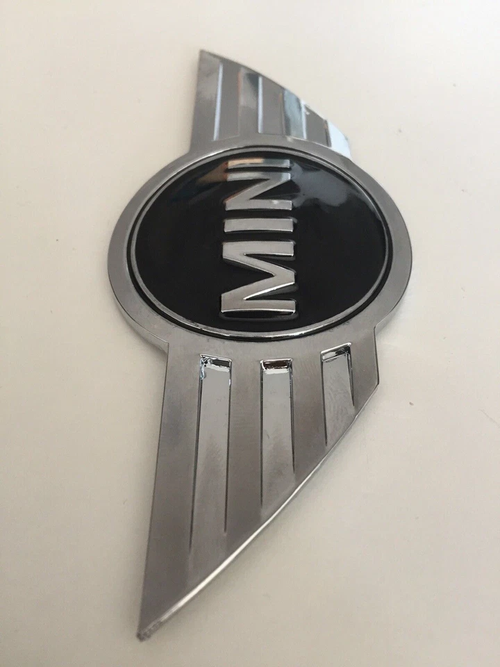 STEMMA MINI COOPER COMPATIBILE LOGO FREGIO PER COFANO BAULE ANTERIORE POSTERIORE - Immagine 3 di 4