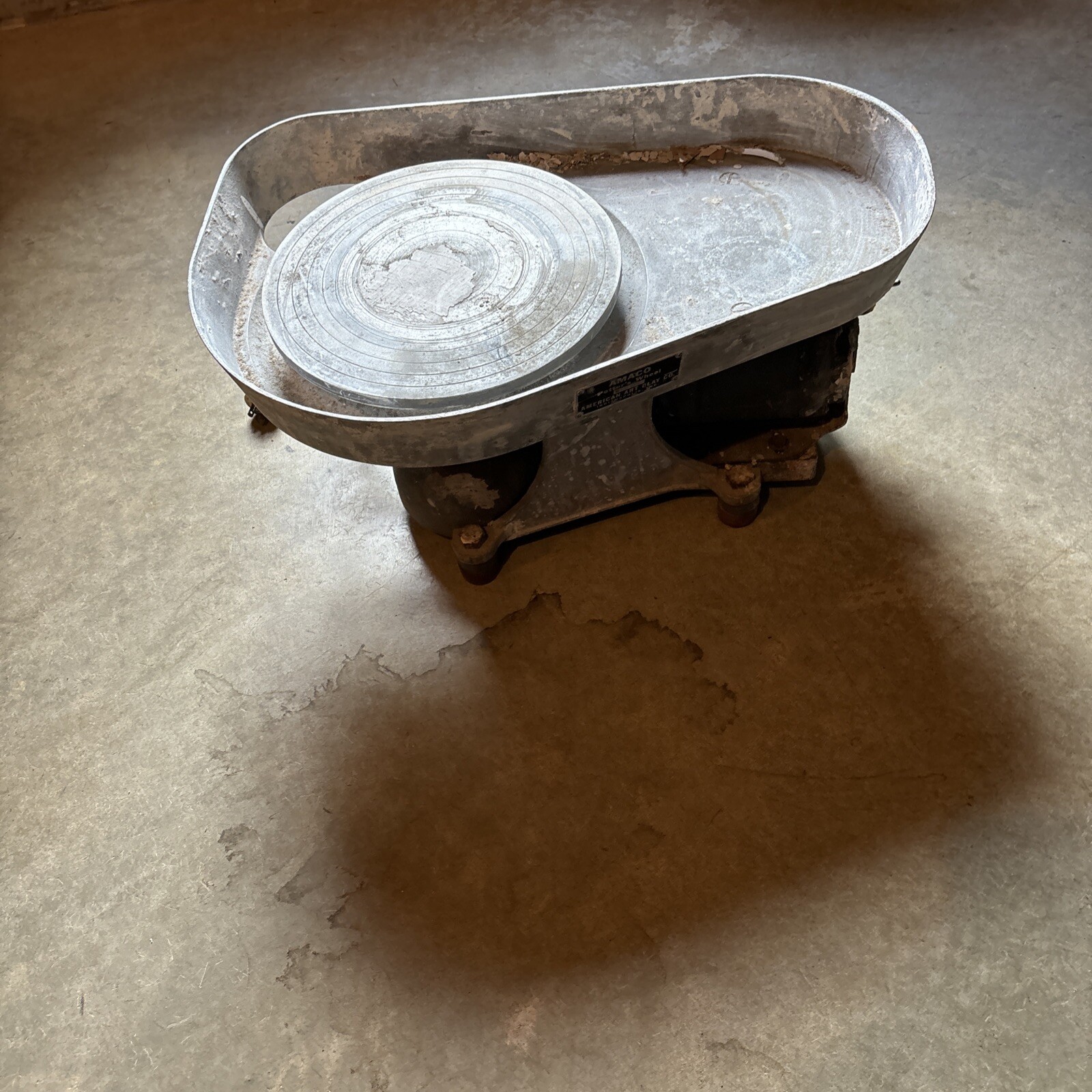VINTAGE AMACO POTTERY WHEEL eBay
