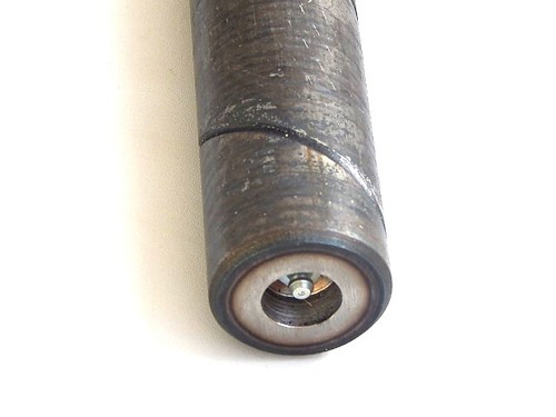 Śruba smarowa wał smarowy śruba 32x230 z 3 x otworami 160/180/200 hartowana - Zdjęcie 2 z 3