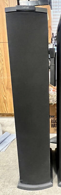 One Single Vintage Carver CS 5.2 Tower Speaker Black w/ Subwoofer - Left