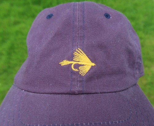 Distressed Blue ORVIS Fly Fishing HAT, Cap - Adjustable 100% Cotton, Embroidered - Picture 5 of 9