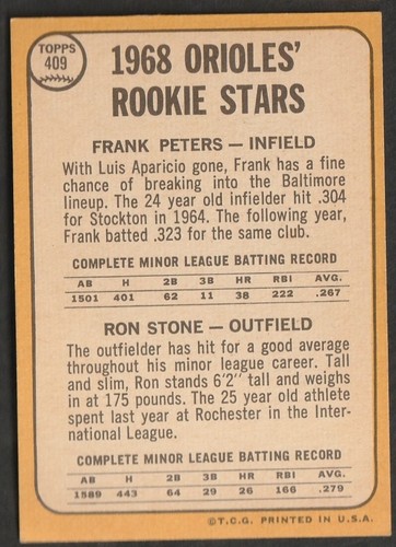 1968 Topps Baseball Cards Scegli una carta a scelta 295-660 EX X-MT 1/25 Set Break - Foto 207 di 490