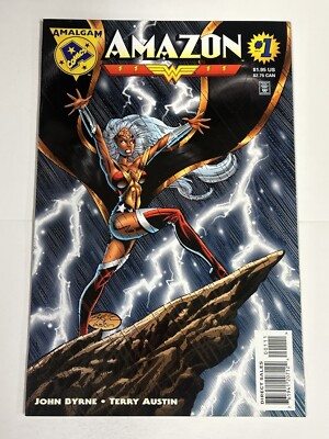 AMAZON #1 1996 NEAR MINT AMALGAM COMICS b-489
