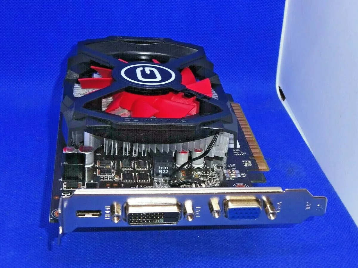 GAINWARD GeForce GTX 650 1GB DDR5 PCI E GRAFIKKARTE DVI VGA mini