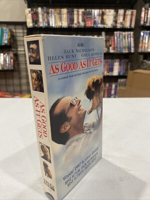 As Good as It Gets (VHS, 1998, Closed Caption)   BUY 5 get 5 FREE  