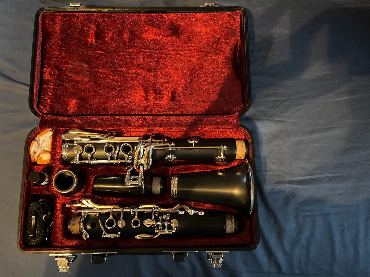 Jupiter Clarinet Jcl-631 With Paper Works & Card for sale online