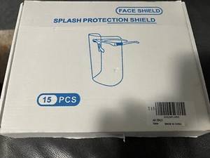 Face Splash Protection Shields Anti-Fog School Cosmetology Science Lab Dental
