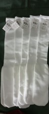 EpicSports Lot Of 5 NWT Small White Long Baseball Socks. E129359