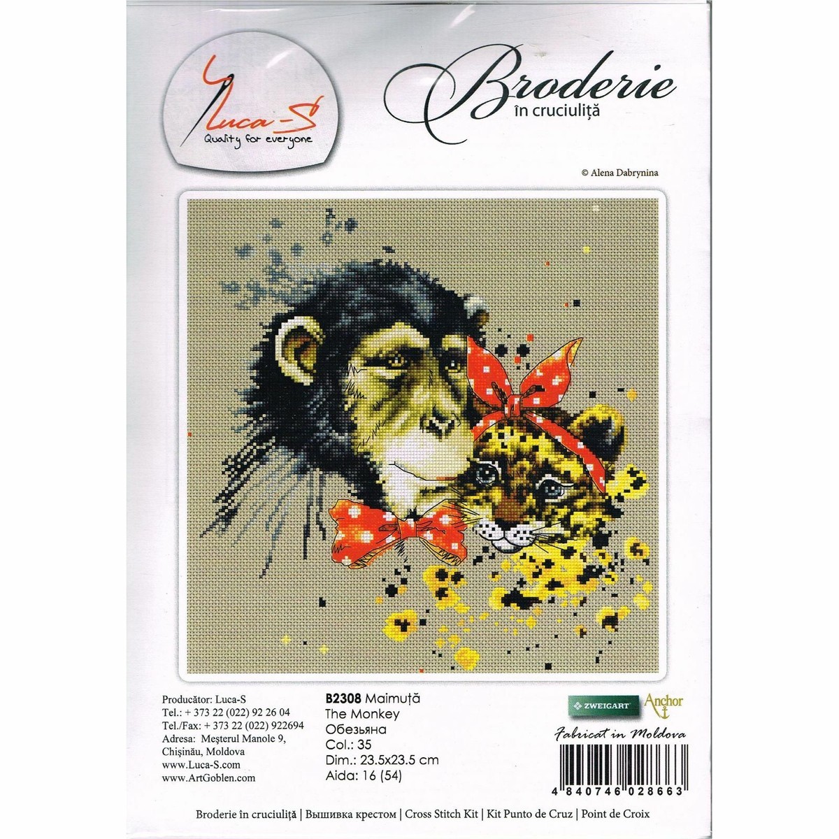 トップス Luca stitch tops Cross Stitch Kit with Hoop Included Luca-S - The Autumn, BC221