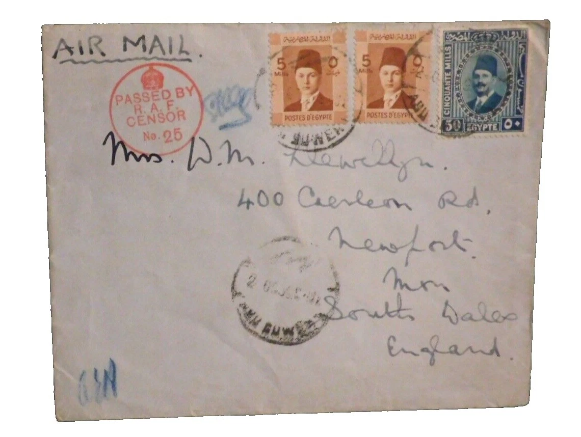 Correo Aéreo Militar, guerra Sellos Egipcio