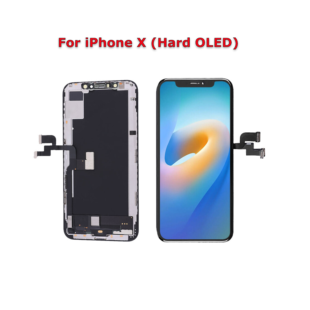 Hard OLED For iPhone X LCD Screen Display Touch Screen Assembly