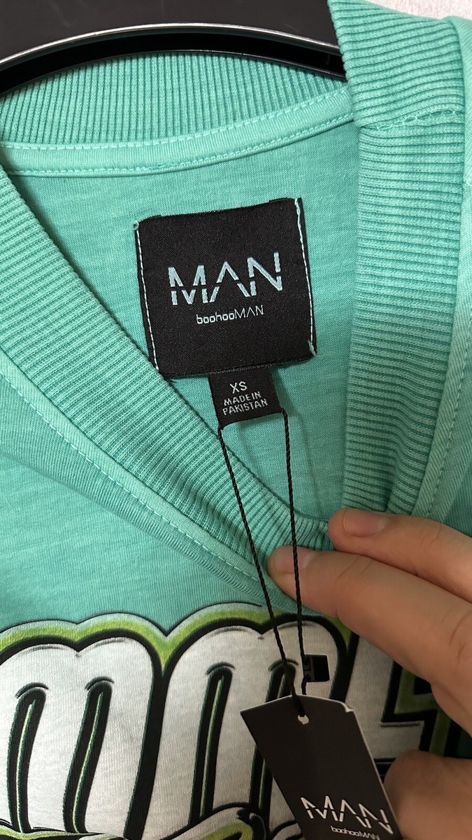 ◆ boohoo ◆ レギュラーパフォーマンス Tシャツ / green Men's Green T Shirts | boohooMAN USA
